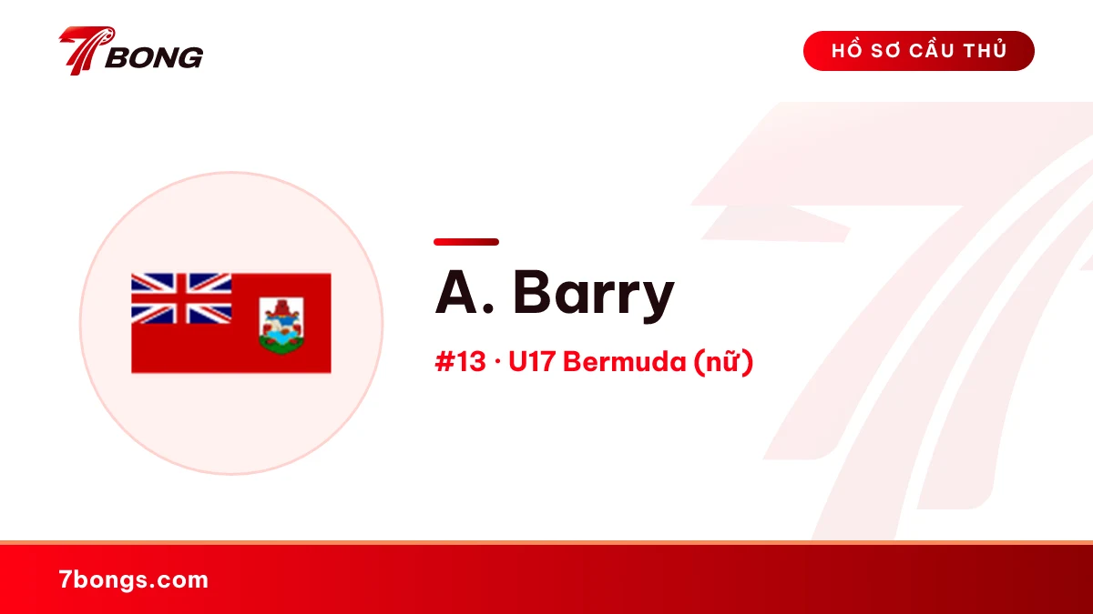 A. Barry — U17 Bermuda (nữ)