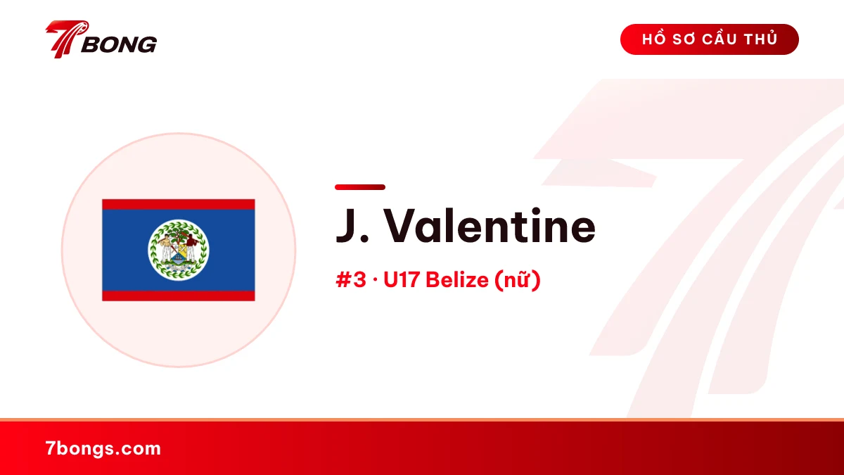 J. Valentine — U17 Belize (nữ)