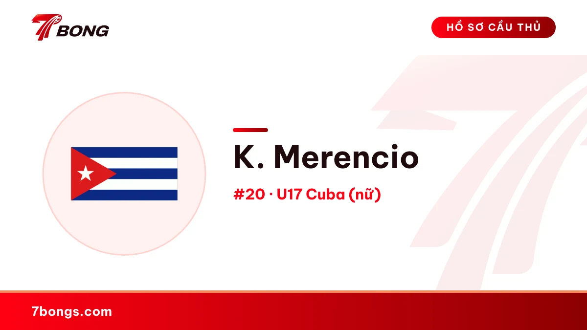 K. Merencio — U17 Cuba (nữ)