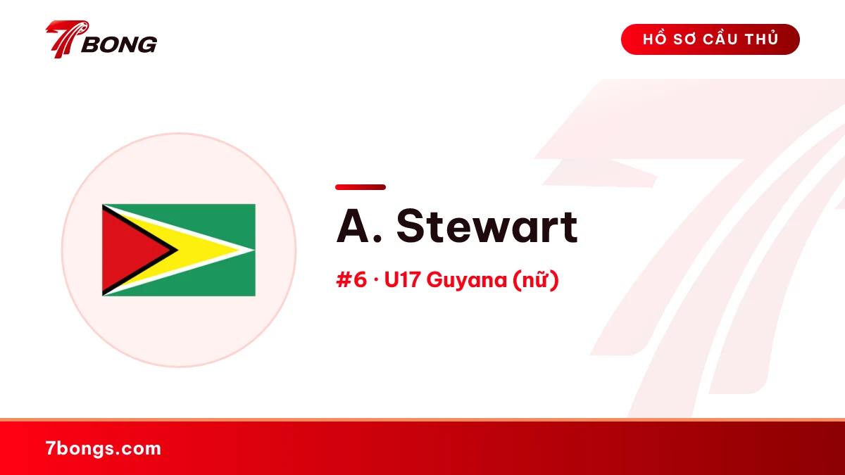 A. Stewart — U17 Guyana (nữ)
