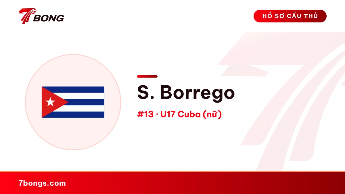 S. Borrego — U17 Cuba (nữ)