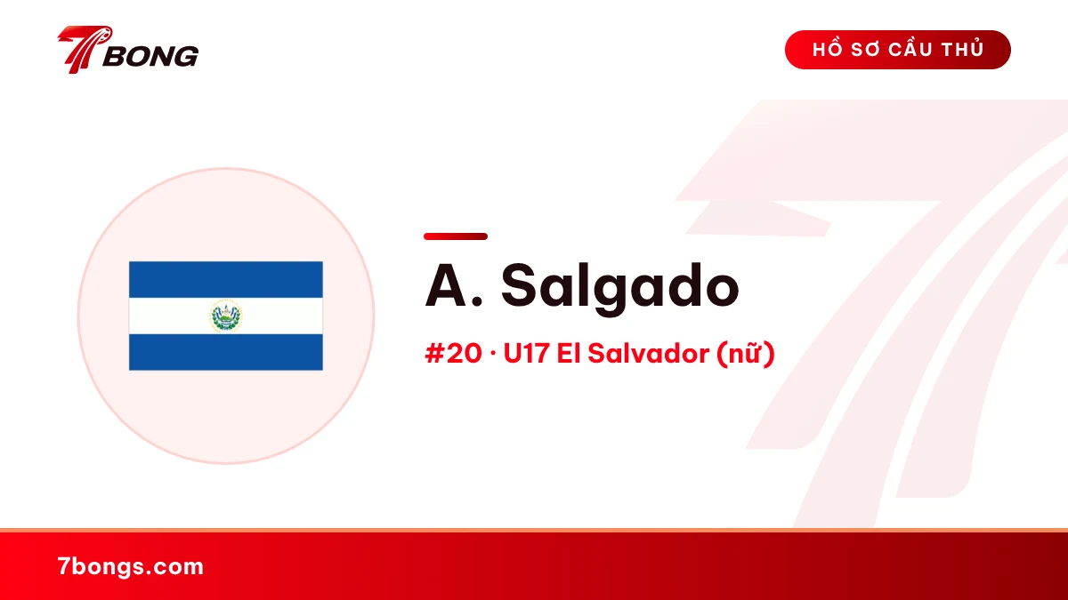 A. Salgado — U17 El Salvador (nữ)