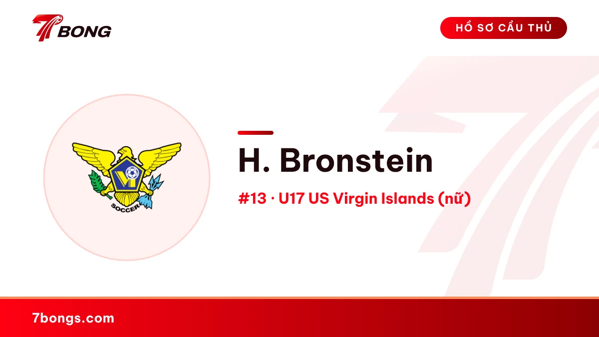 H. Bronstein — U17 US Virgin Islands (nữ)