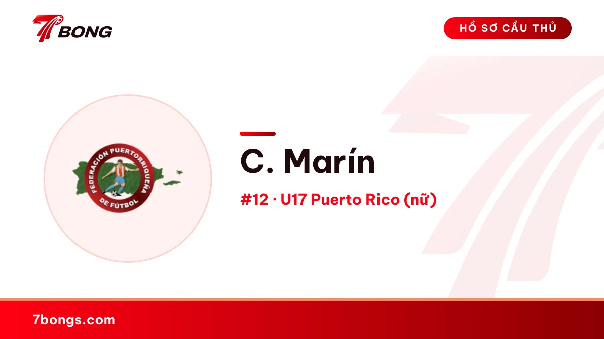 C. Marín — U17 Puerto Rico (nữ)