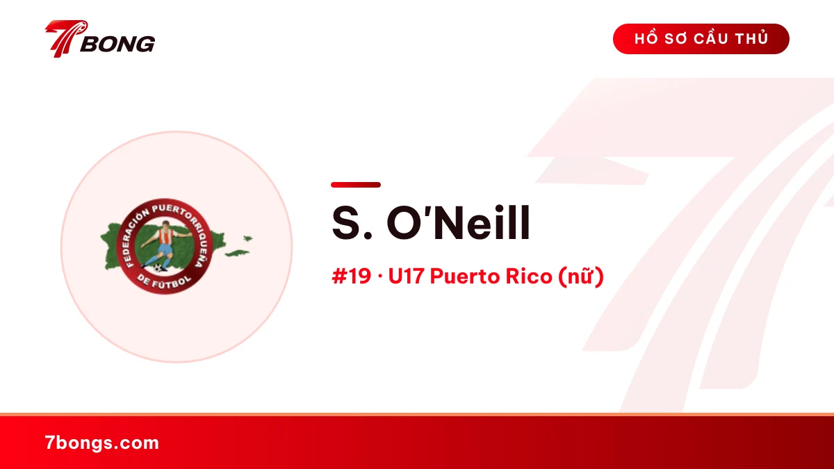S. O'Neill — U17 Puerto Rico (nữ)