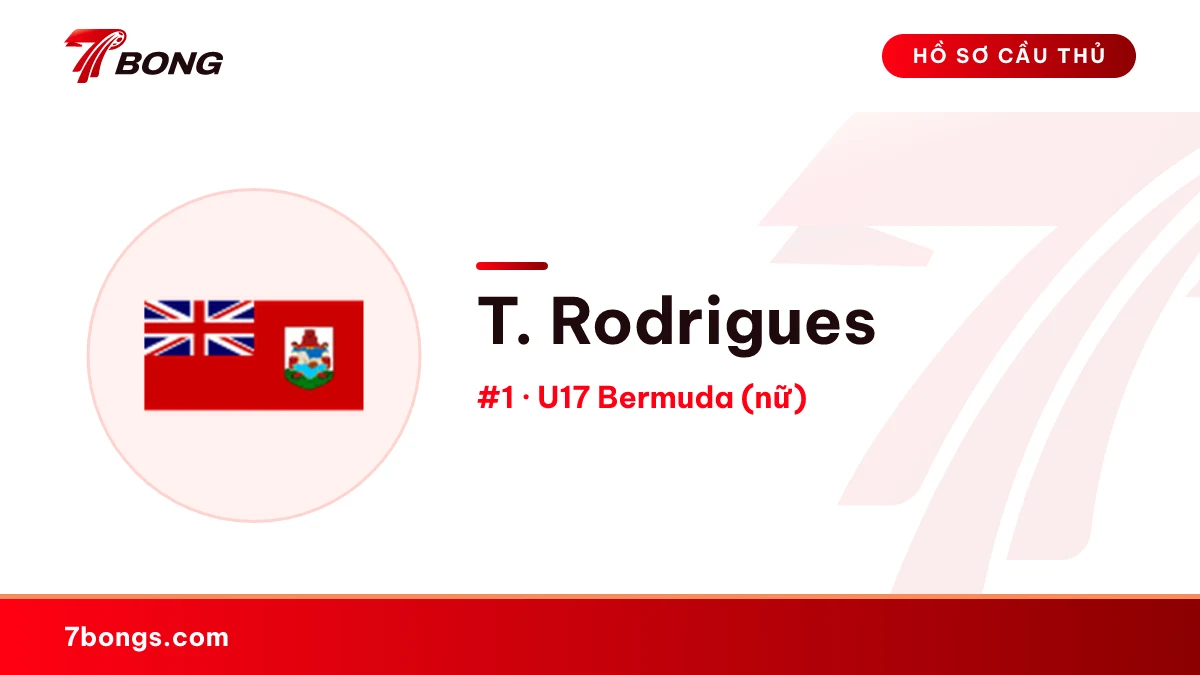 T. Rodrigues — U17 Bermuda (nữ)