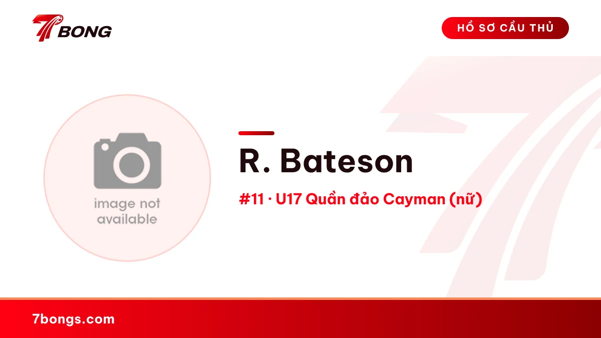 R. Bateson — U17 Quần đảo Cayman (nữ)