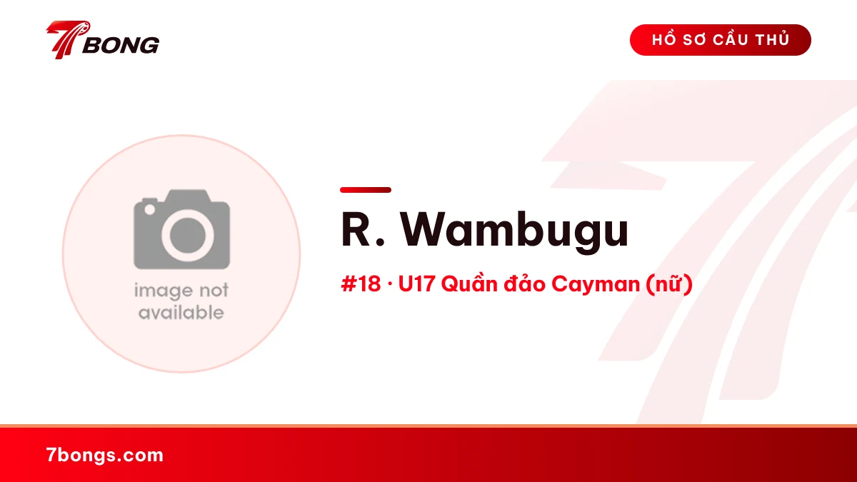 R. Wambugu — U17 Quần đảo Cayman (nữ)