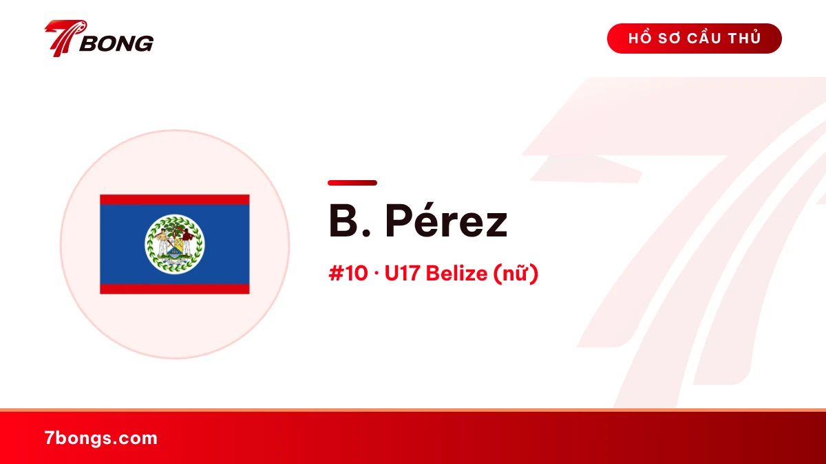 B. Pérez — U17 Belize (nữ)