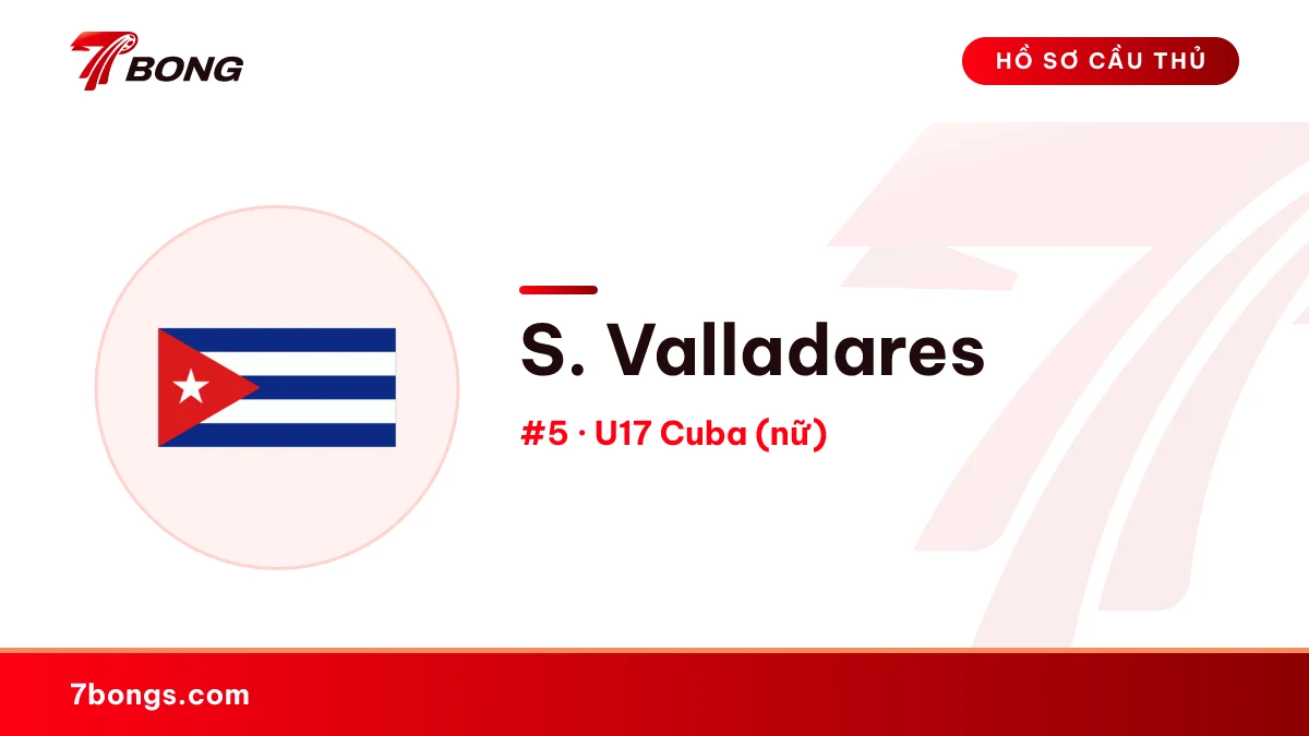 S. Valladares — U17 Cuba (nữ)