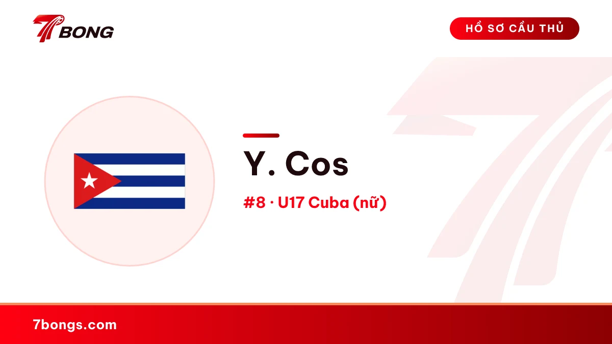 Y. Cos — U17 Cuba (nữ)