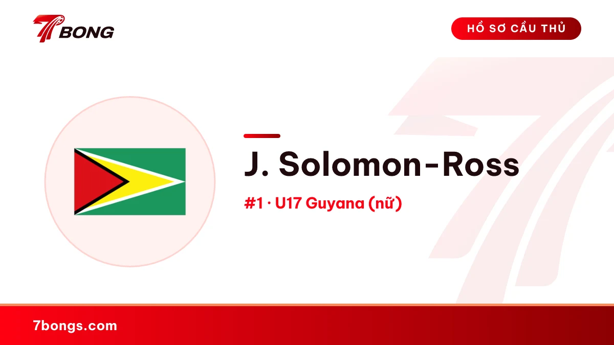 J. Solomon-Ross — U17 Guyana (nữ)