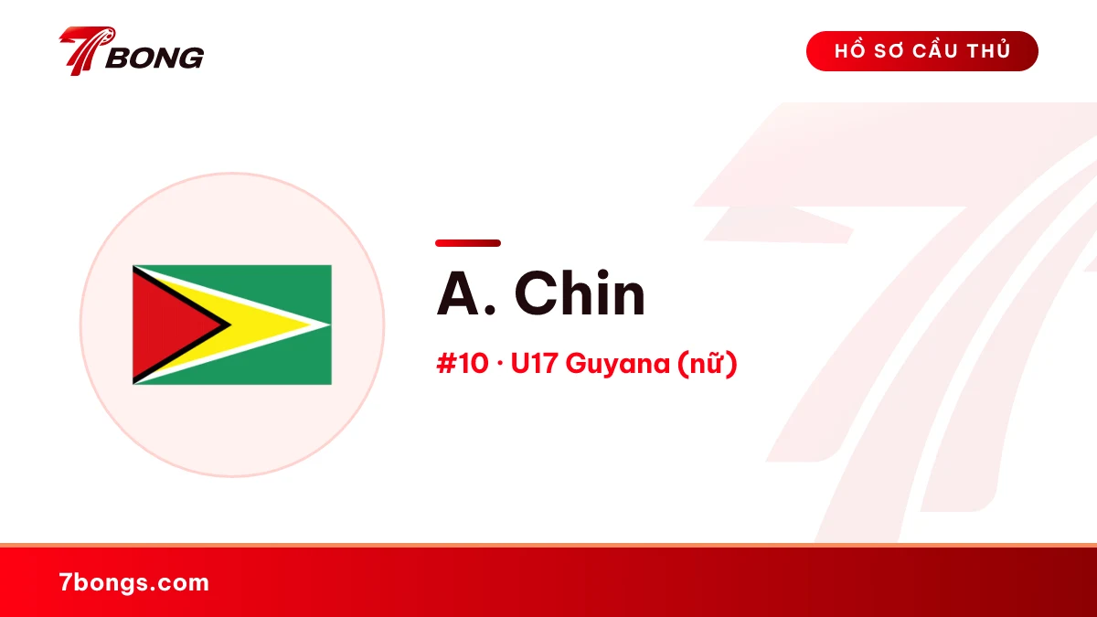 A. Chin — U17 Guyana (nữ)