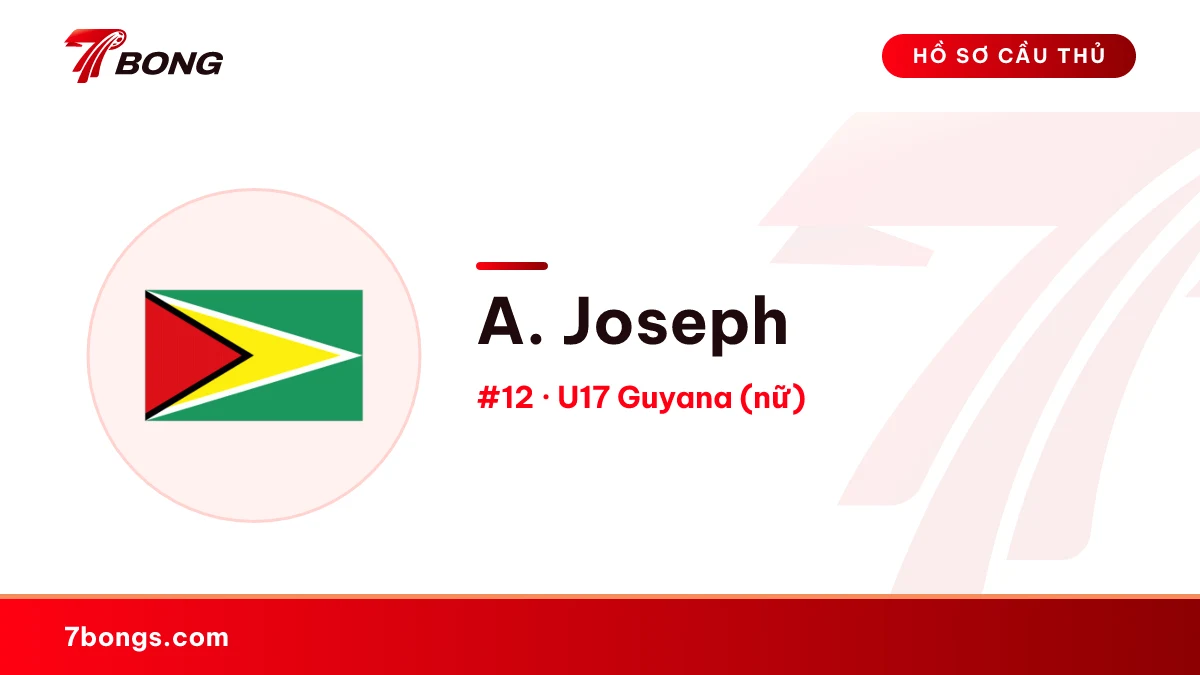 A. Joseph — U17 Guyana (nữ)