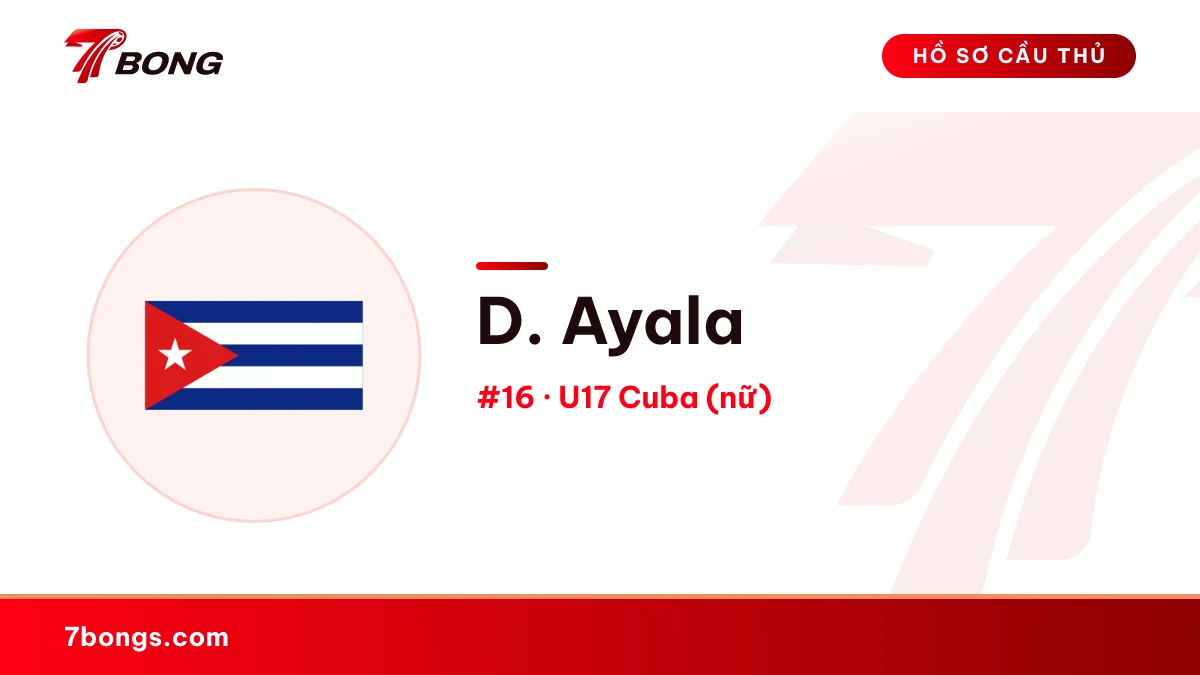 D. Ayala — U17 Cuba (nữ)