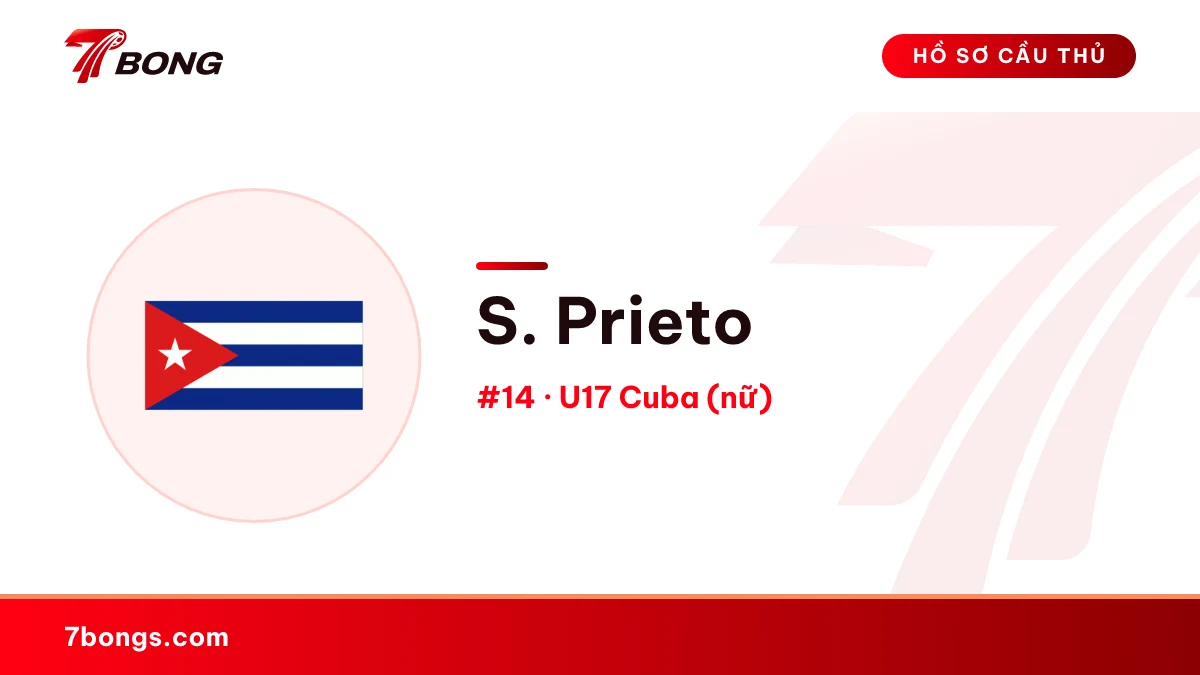 S. Prieto — U17 Cuba (nữ)