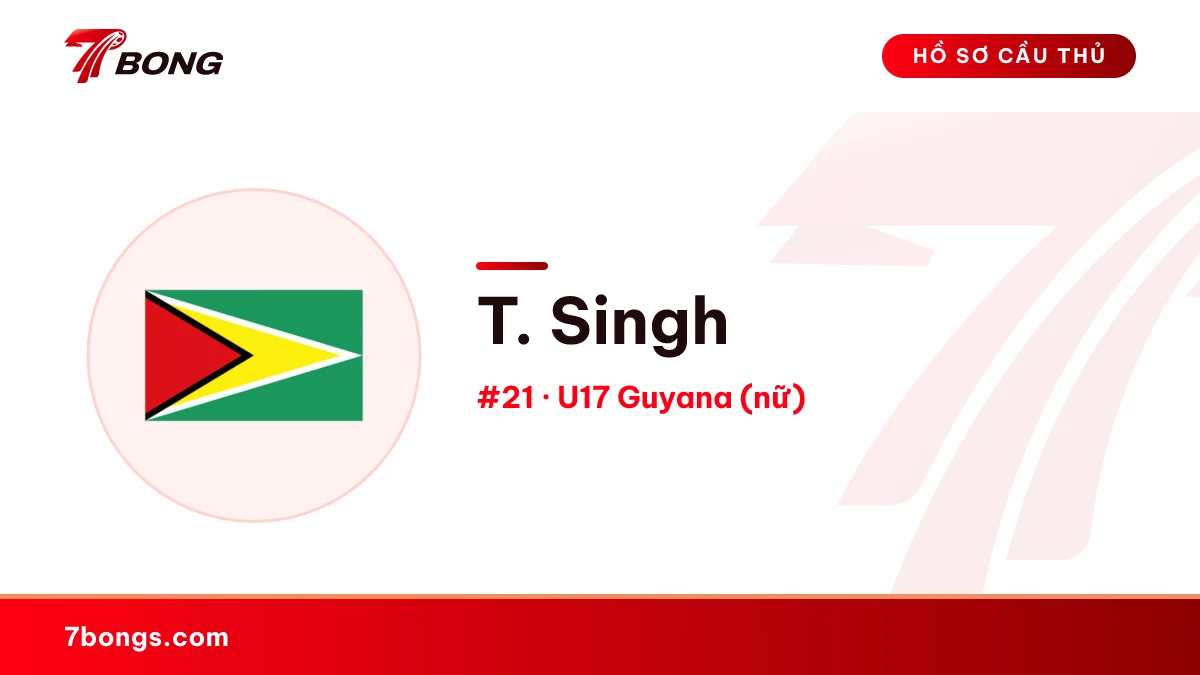 T. Singh — U17 Guyana (nữ)