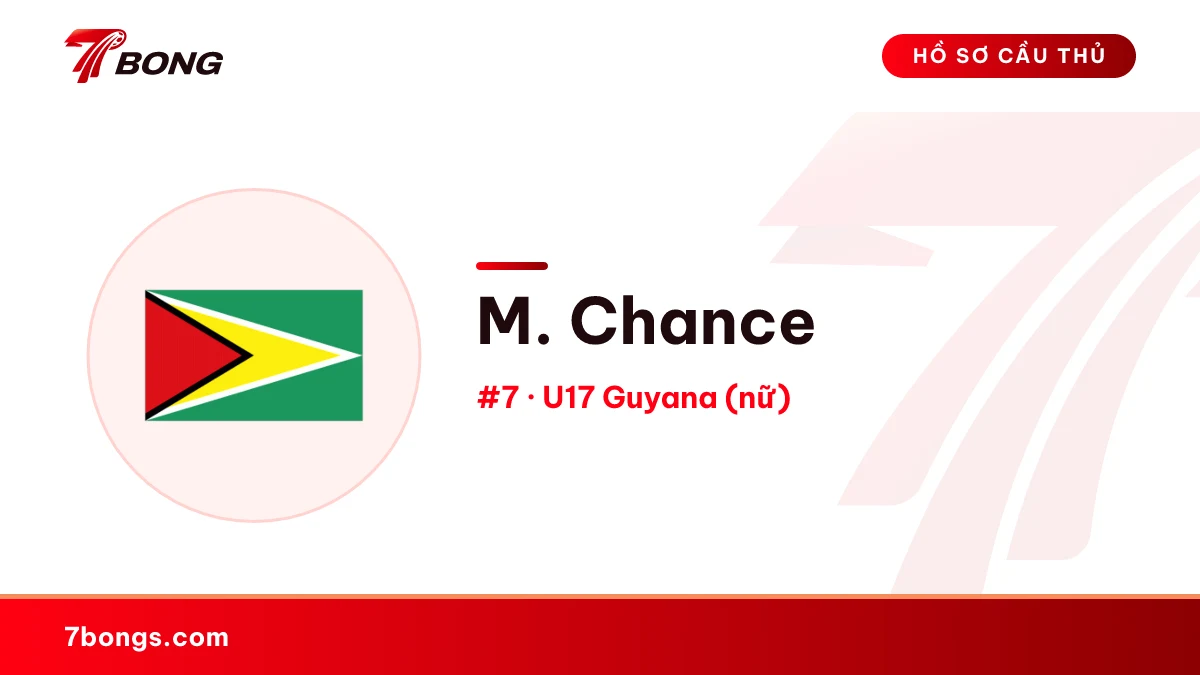 M. Chance — U17 Guyana (nữ)