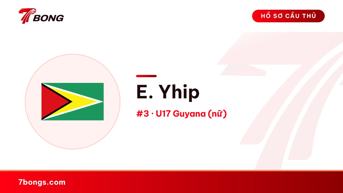 E. Yhip — U17 Guyana (nữ)