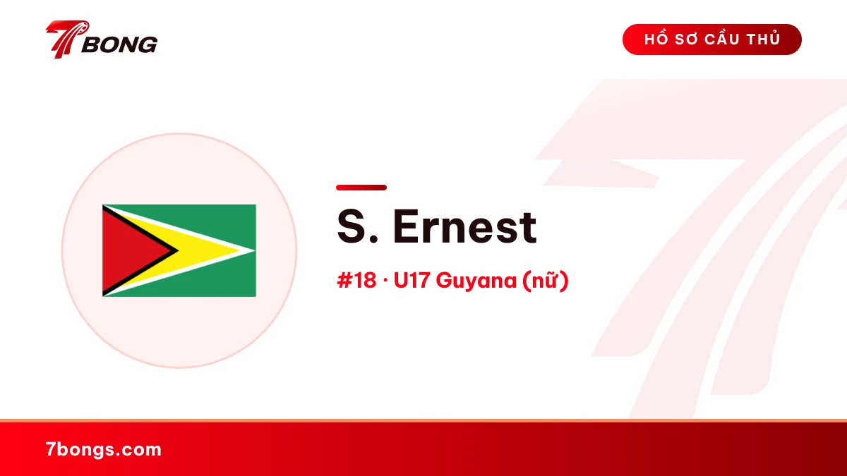 S. Ernest — U17 Guyana (nữ)