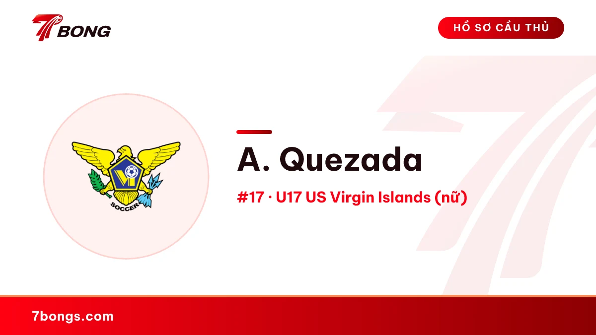 A. Quezada — U17 US Virgin Islands (nữ)