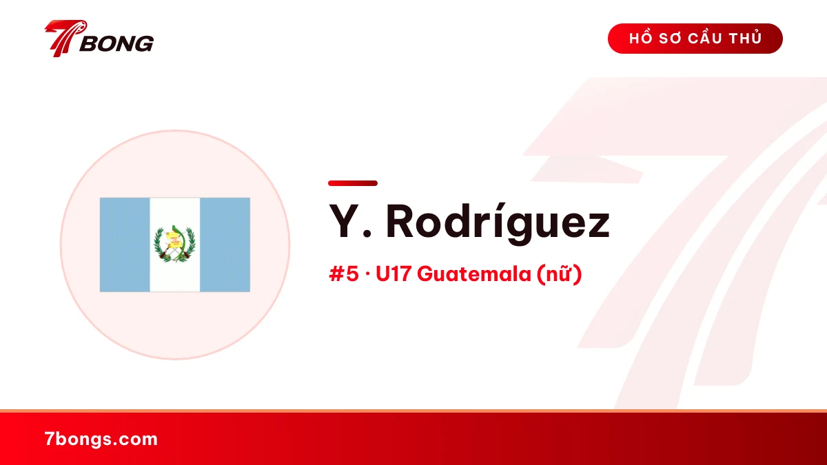 Y. Rodríguez — U17 Guatemala (nữ)