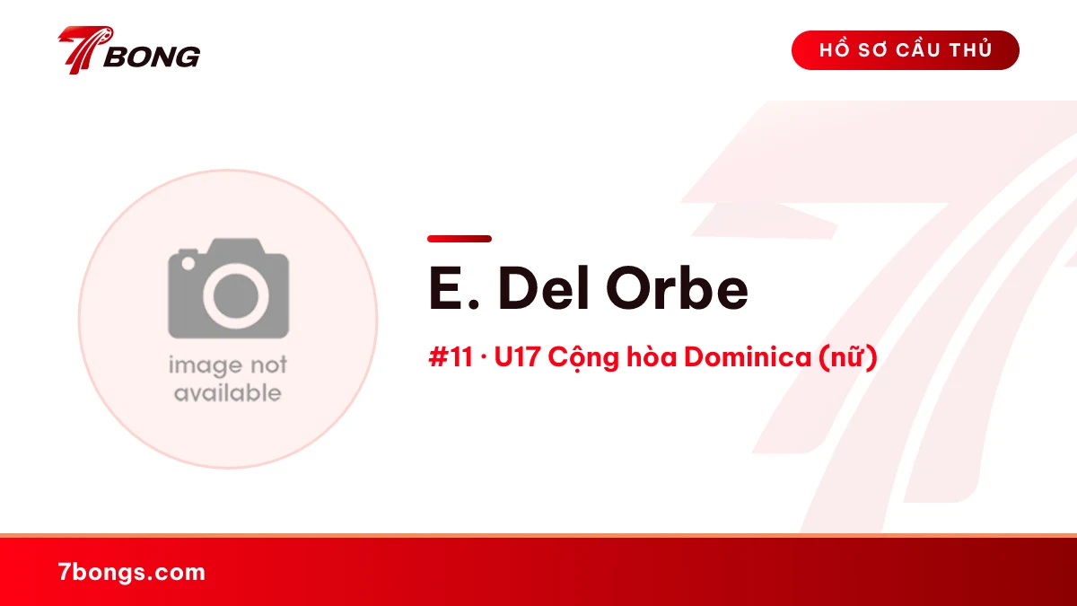 E. Del Orbe — U17 Cộng hòa Dominica (nữ)