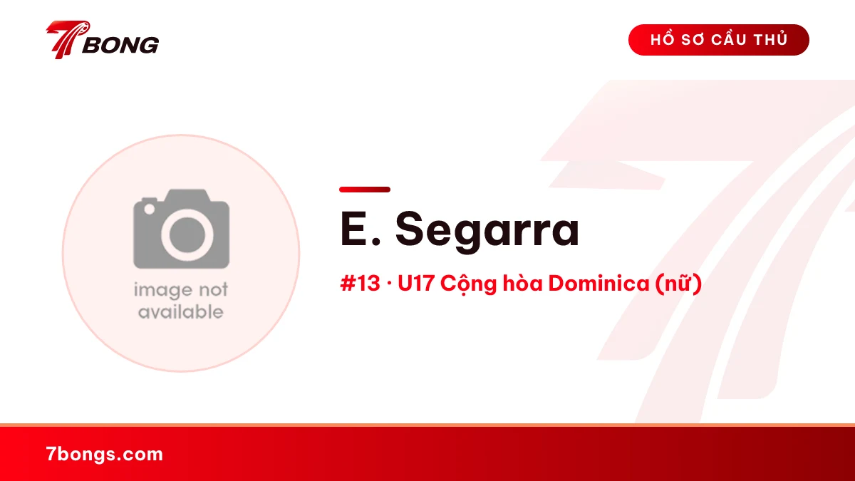 E. Segarra — U17 Cộng hòa Dominica (nữ)