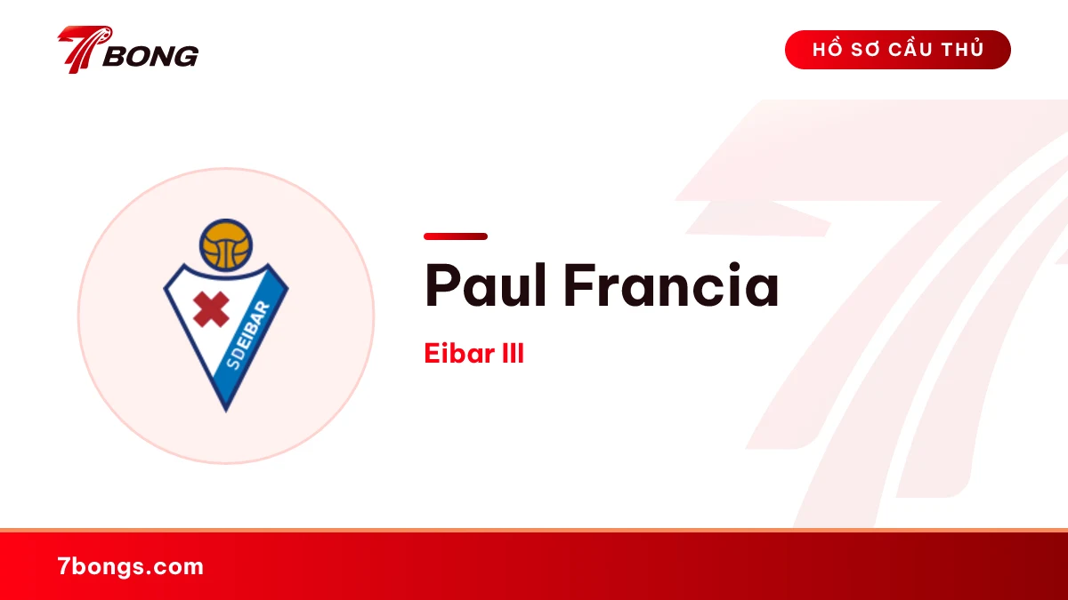Paul Francia — Eibar III