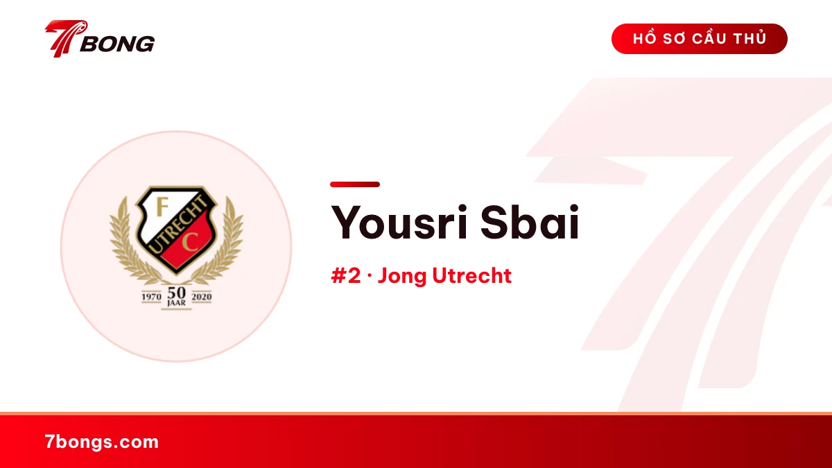 Yousri Sbai — Jong Utrecht