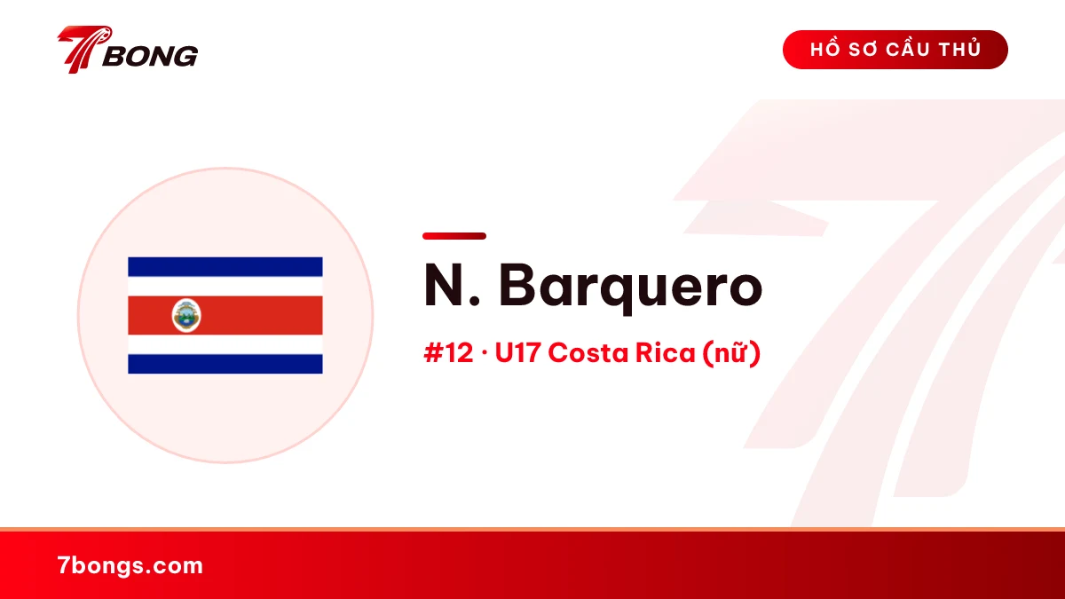 N. Barquero — U17 Costa Rica (nữ)