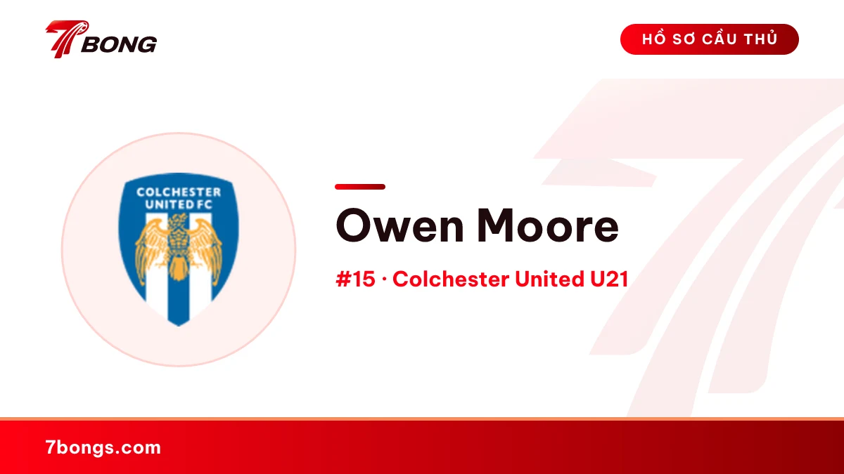 Owen Moore — Colchester United U21