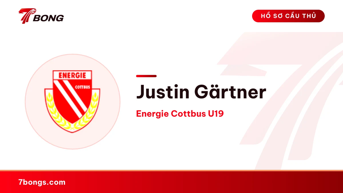 Justin Gärtner — Energie Cottbus U19