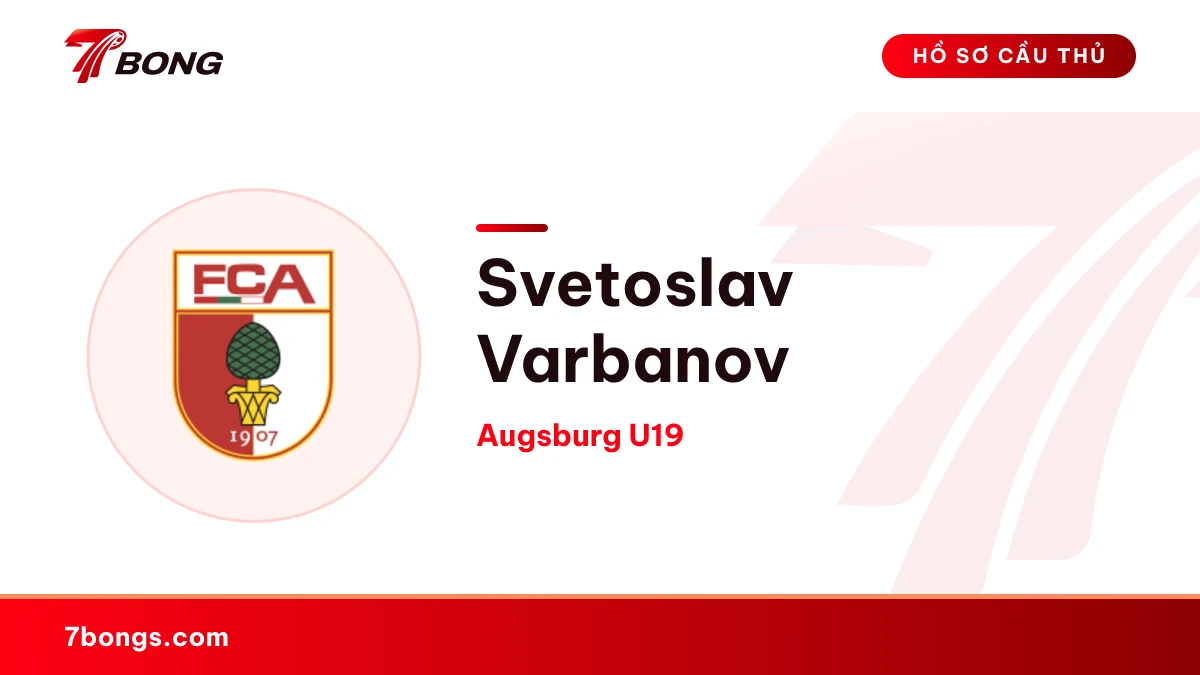 Svetoslav Varbanov — Augsburg U19