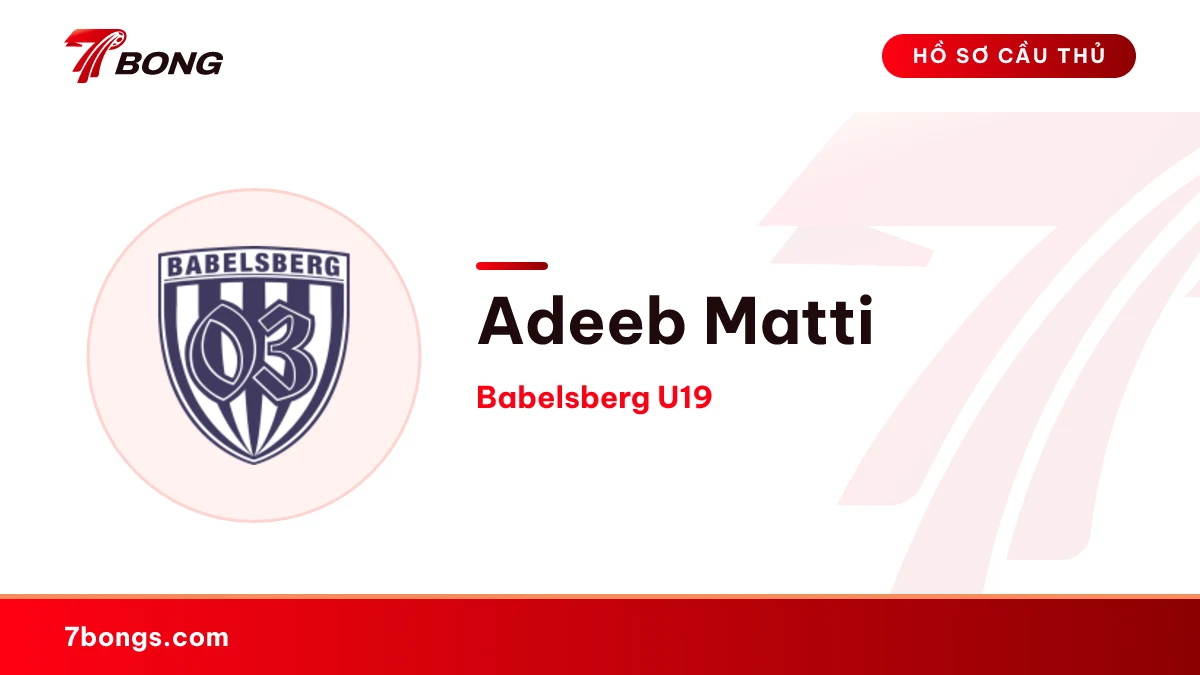 Adeeb Matti — Babelsberg U19