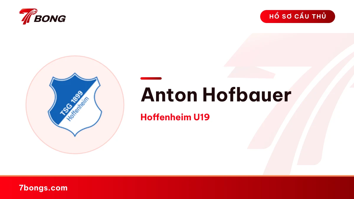 Anton Hofbauer — Hoffenheim U19