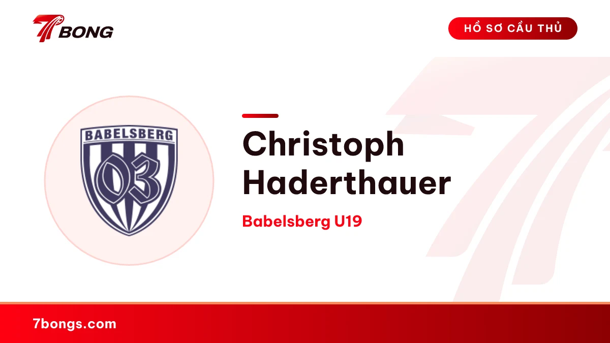 Christoph Haderthauer — Babelsberg U19