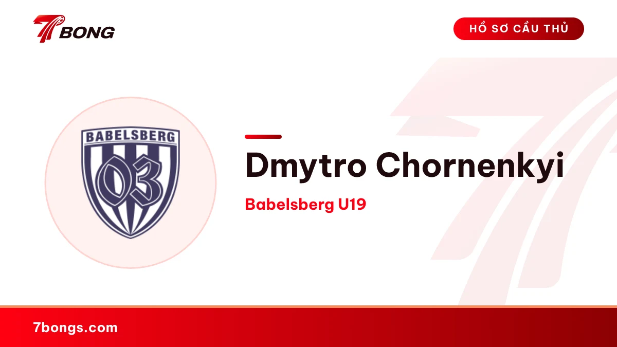 Dmytro Chornenkyi — Babelsberg U19