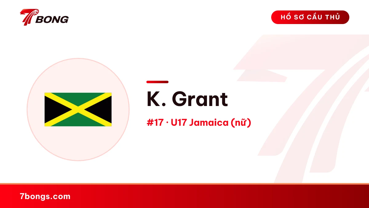 K. Grant — U17 Jamaica (nữ)