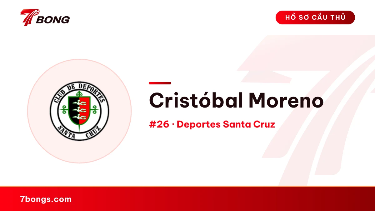 Cristóbal Moreno — Deportes Santa Cruz