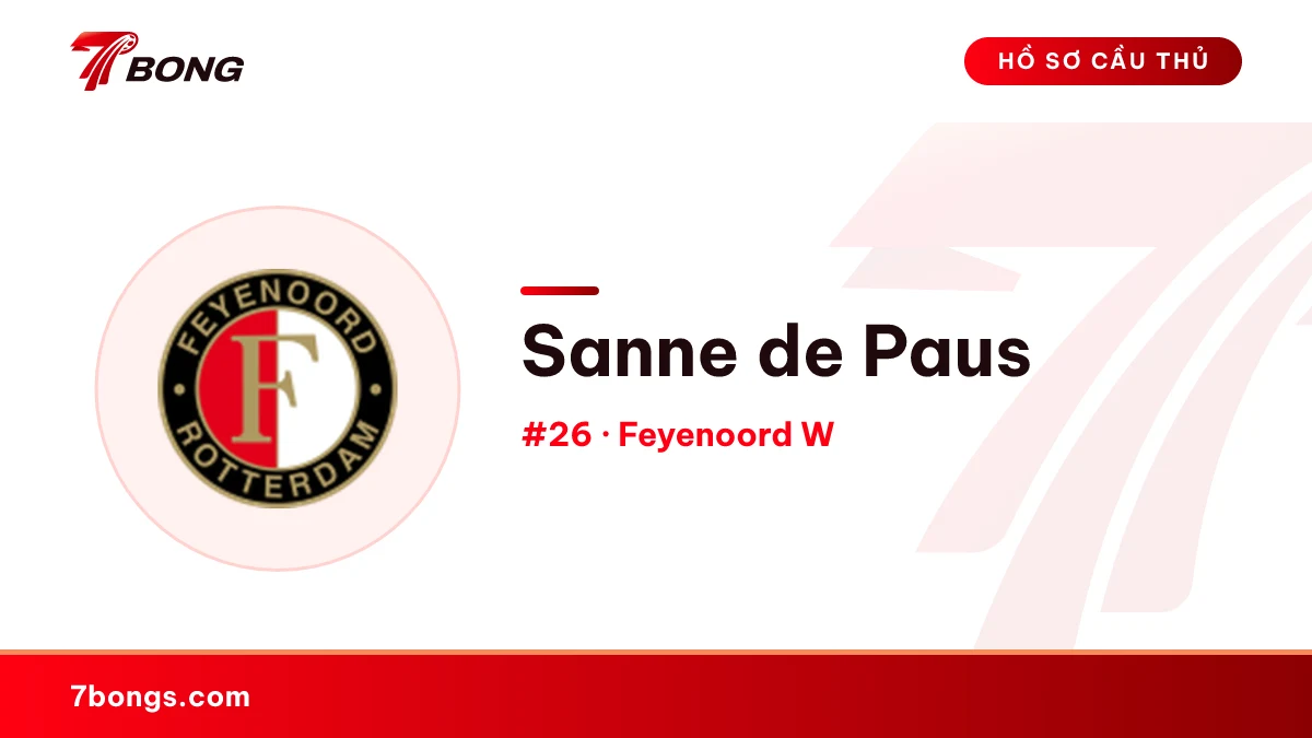 Sanne de Paus — Feyenoord W