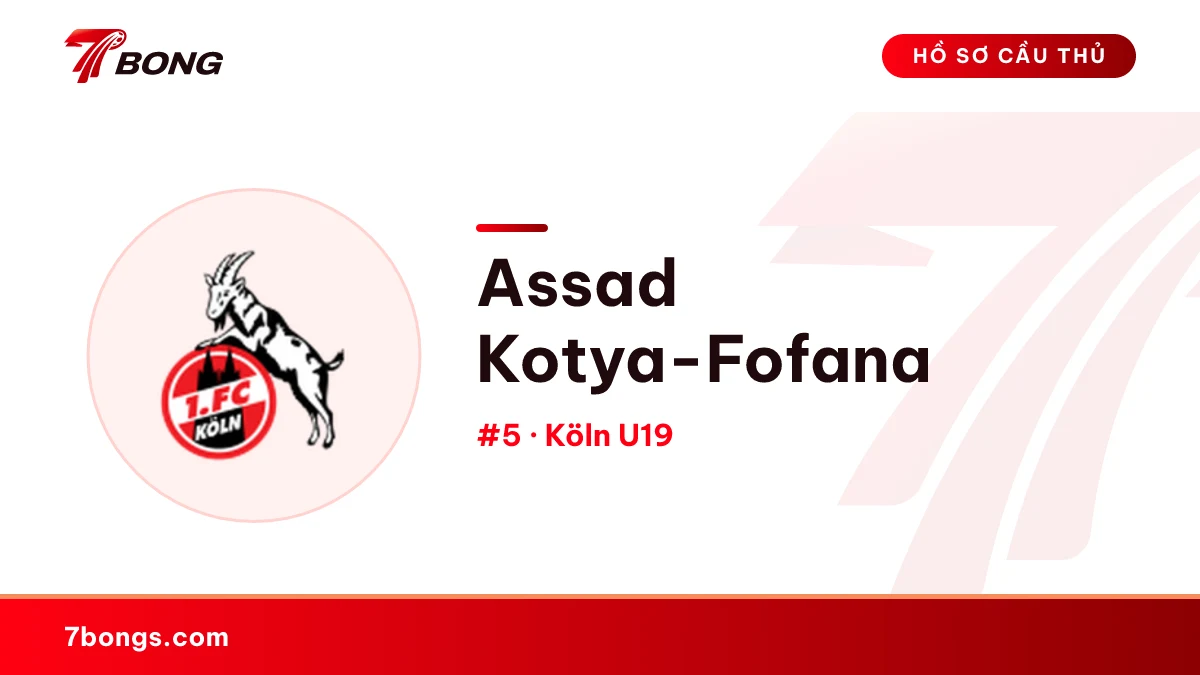 Assad Kotya-Fofana — Köln U19