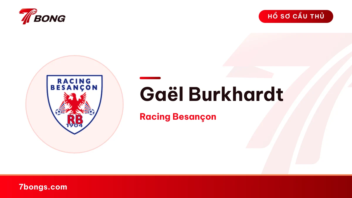 Gaël Burkhardt — Racing Besançon