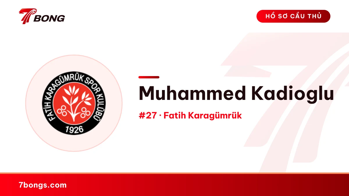 Muhammed Kadioglu — Fatih Karagümrük