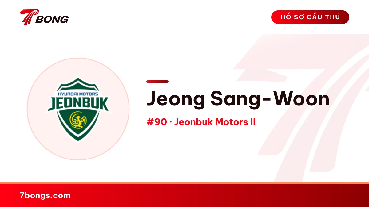 Jeong Sang-Woon — Jeonbuk Motors II