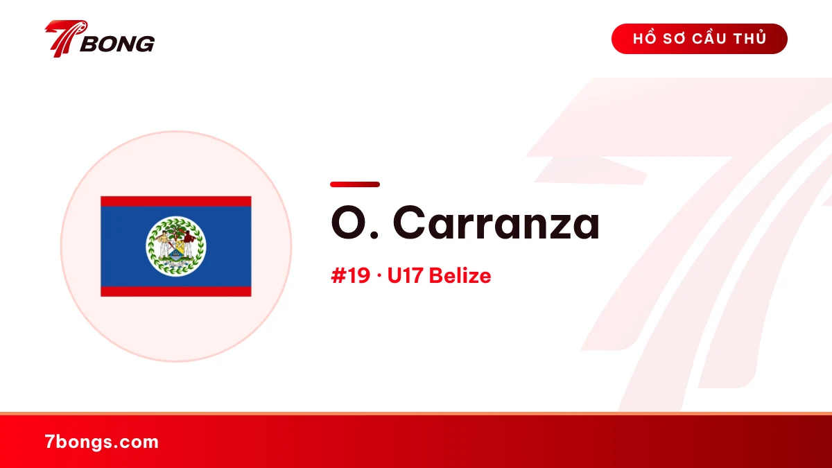 O. Carranza — U17 Belize
