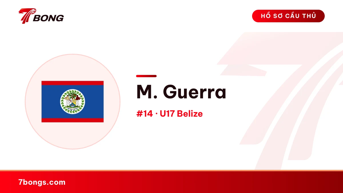 M. Guerra — U17 Belize
