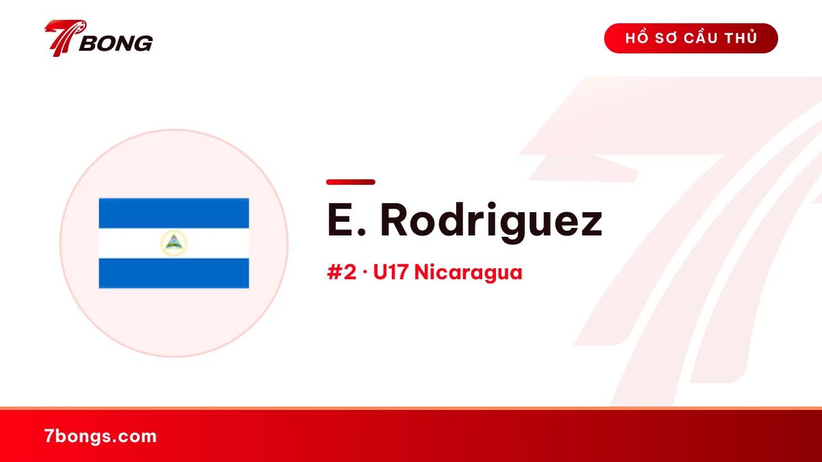 E. Rodriguez — U17 Nicaragua