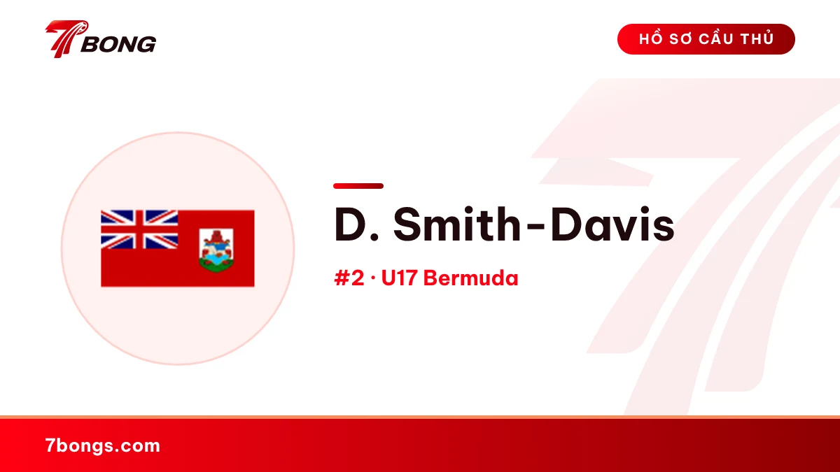 D. Smith-Davis — U17 Bermuda