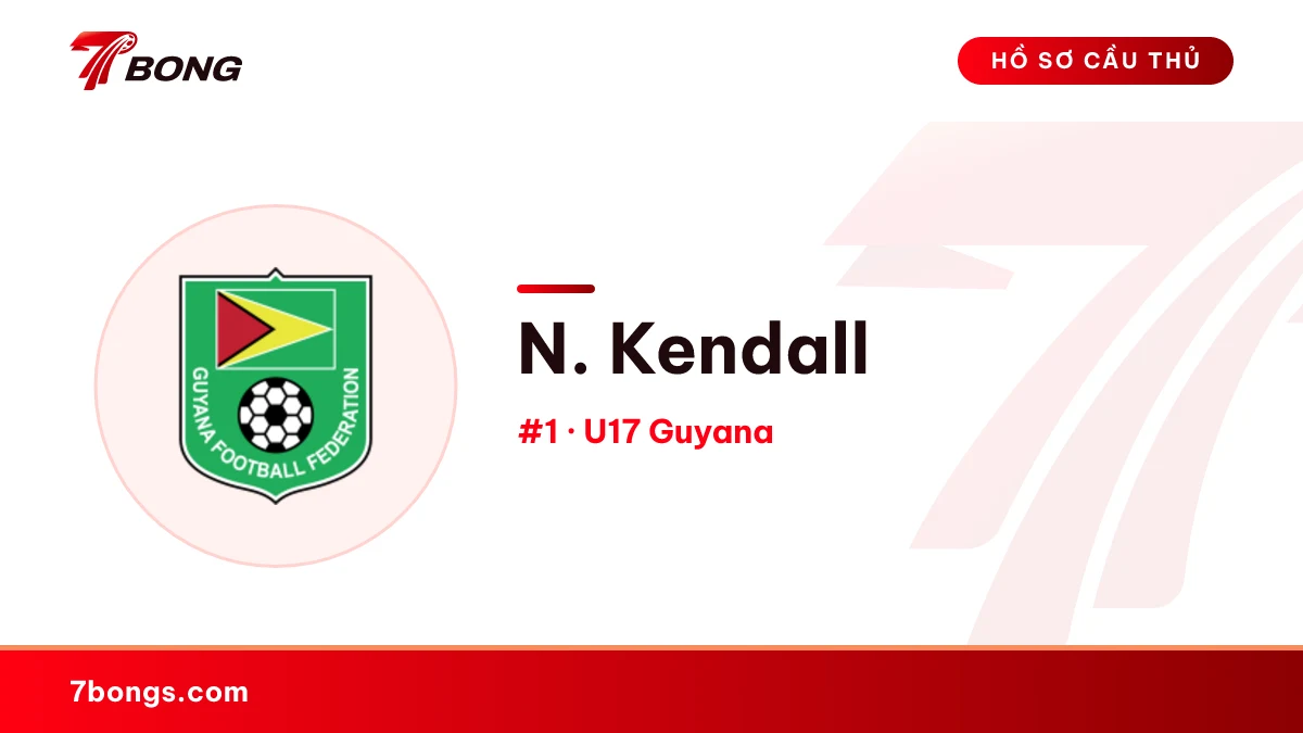 N. Kendall — U17 Guyana